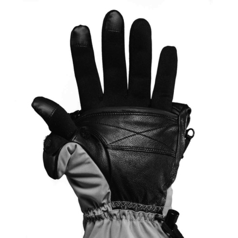 Перчатки The Heat Company Shell grey фото 3