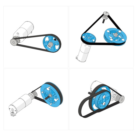 Набор приводных ремней Makeblock фото 5