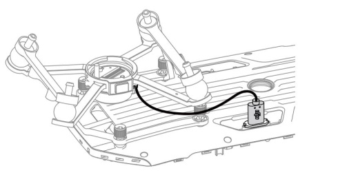 Верхнее крепление нагрузки DJI Matrice 300 фото 4