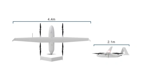 VTOL-дрон JOUAV CW-25E фото 7