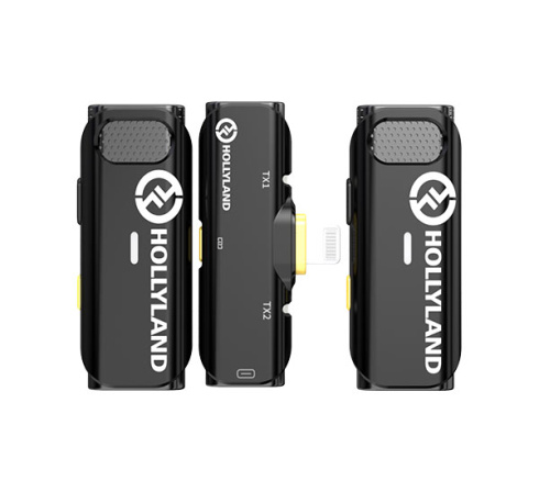 Беспроводной микрофон Hollyland LARK C1 Duo Lightning фото 4