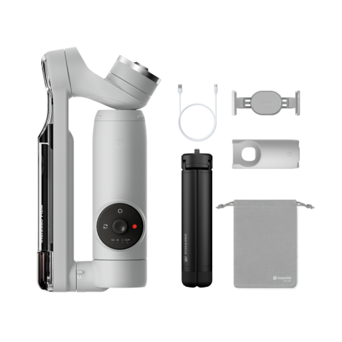 Стабилизатор для смартфона Insta360 Flow Pro Tripod Kit Stone Gray фото 6