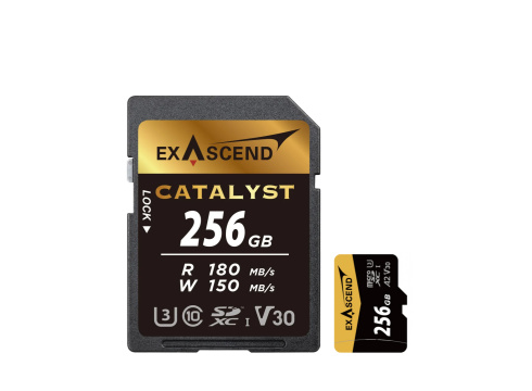 Карта памяти MicroSD ExAscend Catalyst SDXC I 256GB + SD adapter фото 5