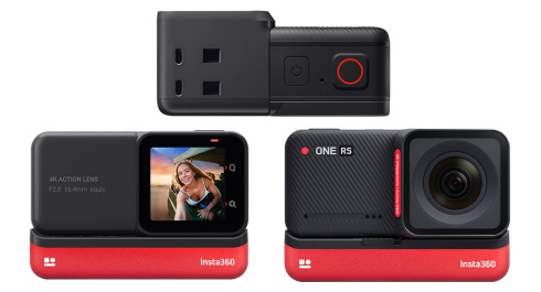 Модульная экшн-камера Insta360 ONE RS фото 5