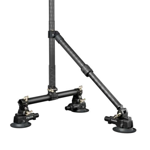 Крепление Insta360 Triple Suction Cup Car + Монопод Invisible Selfie Stick фото 2