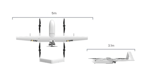 VTOL-дрон JOUAV CW-80E фото 7