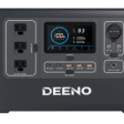 Портативная электростанция с солнечной панелью Deeno Portable Power Station with Solar Panel фото 1