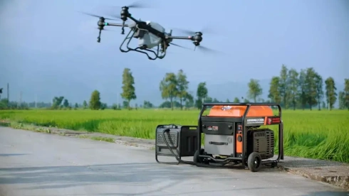 Инверторный бензогенератор DJI D12000iE фото 2