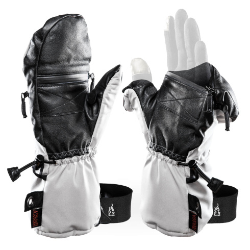 Рукавицы The Heat Company Shell white фото 2