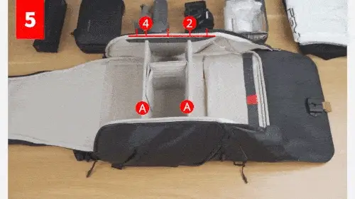 Разделители PGYTECH OneGo Backpack фото 16