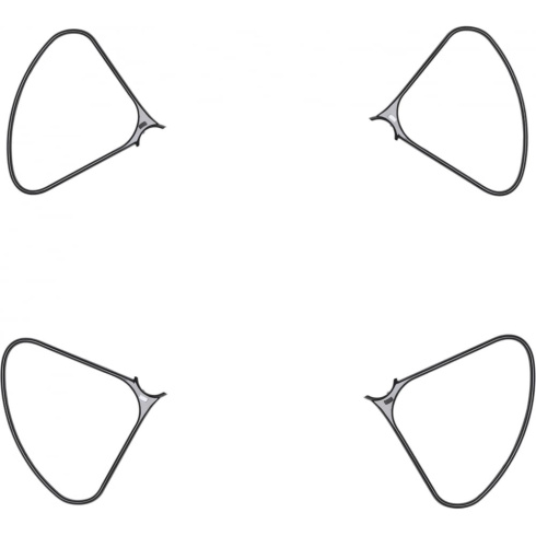 Защита пропеллеров DJI Propeller Guard Phantom 4 Pro Obsidian Edition (Part124) фото 4