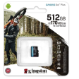 Карта памяти Kingston Canvas Go! Plus microSD 512GB фото 3