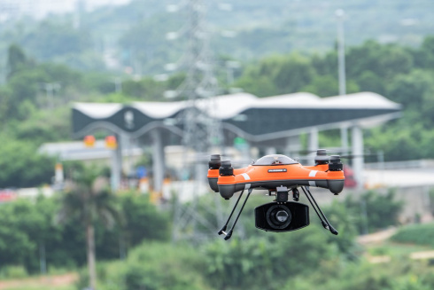 Беспроводной мегафон с камерой SwellPro HHQ для дрона SplashDrone 3+ фото 7