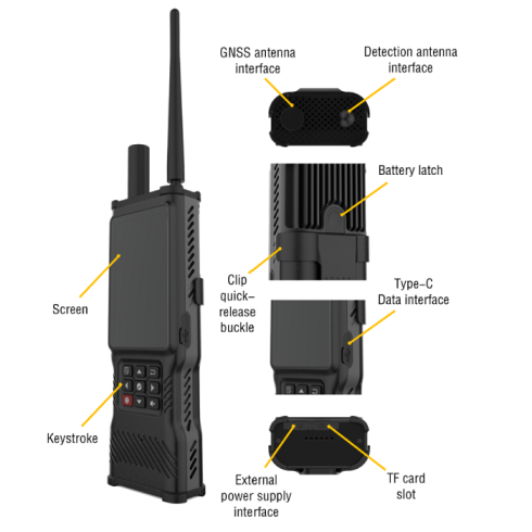 Ручной детектор БПЛА Falconer Oculus X фото 9