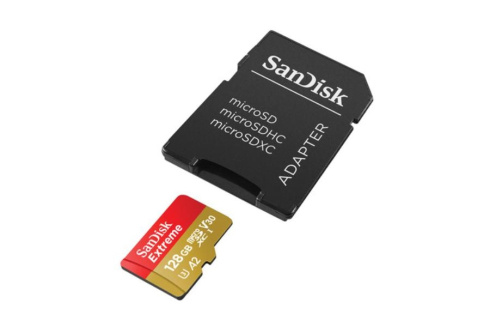 Карта памяти SanDisk Extreme microSD 128 GB фото 2