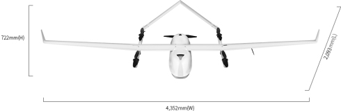 VTOL-дрон Doosan/JOUAV DJ25 Hydrogen фото 3