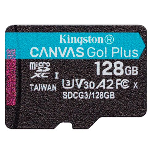 Карта памяти Kingston Canvas Go! Plus microSD 128GB фото 1