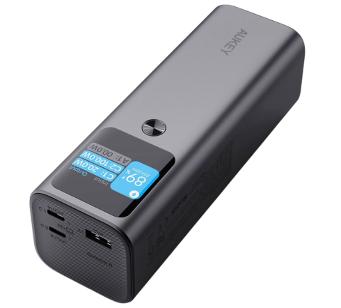 Внешний аккумулятор Aukey Sprint X 27.6K 140Вт PB-Y45 27600 мАч серый фото 2