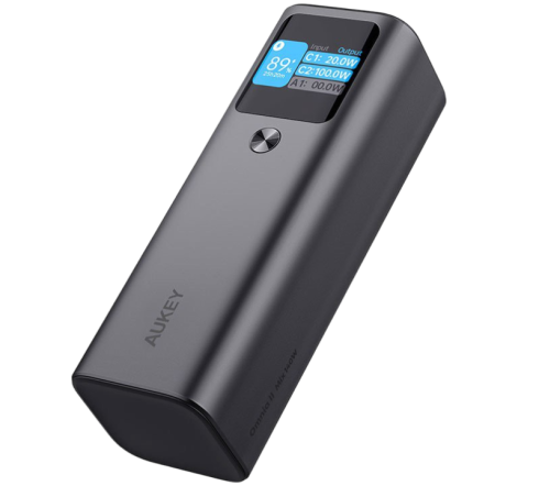 Внешний аккумулятор Aukey Sprint X 27.6K 140Вт PB-Y45 27600 мАч серый фото 3