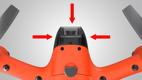 Защита подвеса для дрона SwellPro Spry+ фото 3