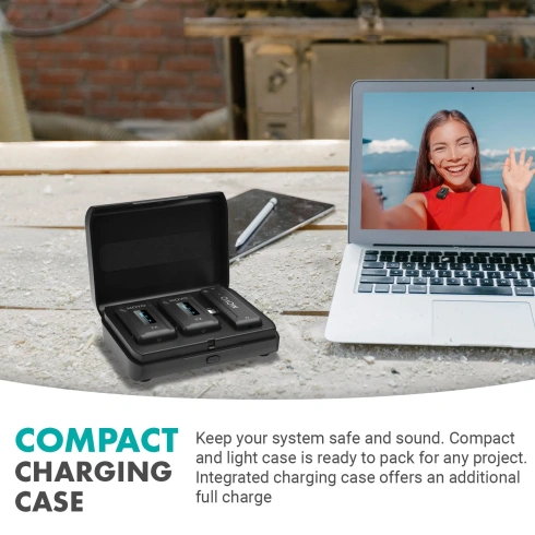 Беспроводной микрофон MOVO WMX-2-L-DUO фото 4