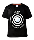 Футболка RunCam T-Shirt черная M