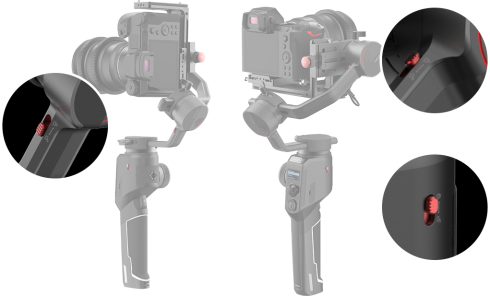 Стабилизатор Gudsen MOZA AirCross 2 белый фото 13