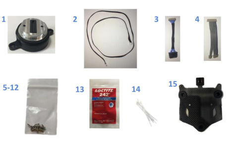 Комплект MicaSense Quick Mount | Matrice 300 фото 1