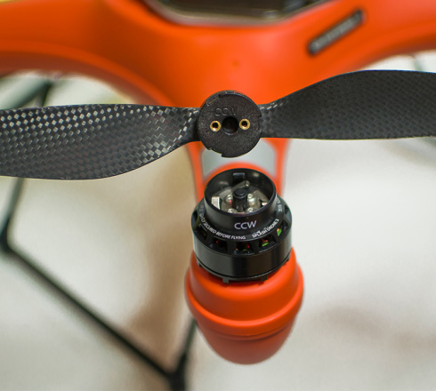 Быстросъемные пропеллеры SwellPro Carbon Fiber для дрона SplashDrone 3+ фото 3