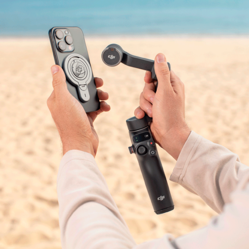 Магнитное быстросъемное крепление DJI OM фото 4