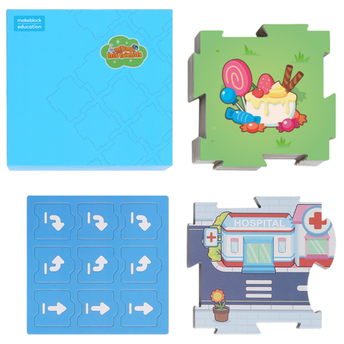 Набор карт Makeblock mTiny Town & Grassland фото 2