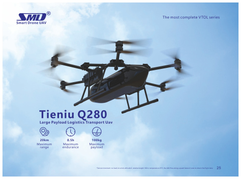 Гексакоптер SMD TIENIU Q280 фото 5