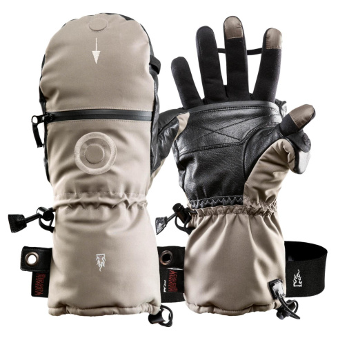 Перчатки The Heat Company Heat 3 Smart beige фото 1