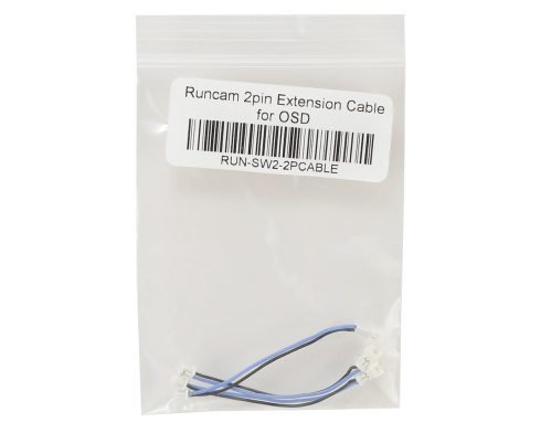 Комплект кабелей RunCam 2pin extension cord for menu cable фото 2