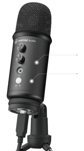 Микрофон Mirfak Audio TU1 USB Pro Rec фото 4