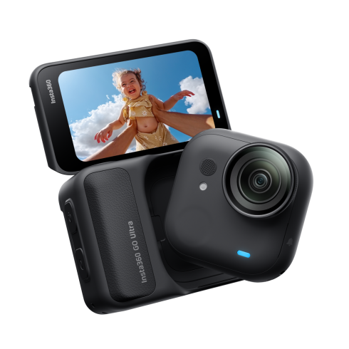 Экшн-камера Insta360 GO Ultra Creator Bundle черный фото 4