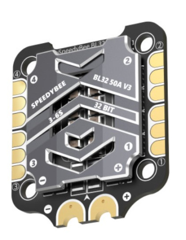 Регулятор SpeedyBee BL32 50A 4-in-1 ESC фото 2