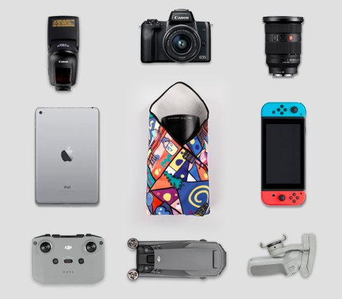 Защитная ткань  PGYTECH Protective Wrap (Doodle) M фото 6