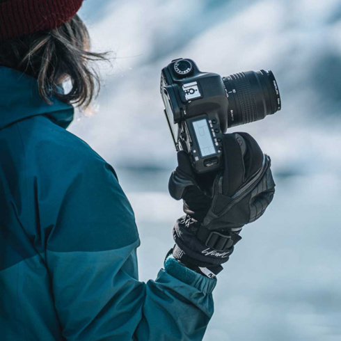 Перчатки для фотосъемки Vallerret Skadi Zipper Mitt PSP Black L фото 9