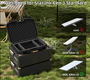 Жёсткий переносной чехол Starlink V4 (Gen 3) для уличного использования и транспортировки