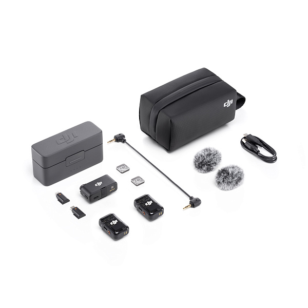Беспроводная система DJI Mic 2 (2 TX + 1 RX + Case)