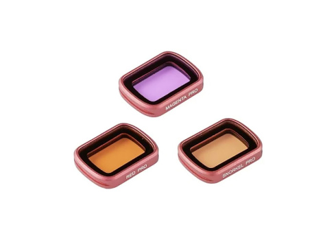 Набор фильтров PGYTECH Magenta/Snorkel/Red (Professional) для DJI Osmo Pocket фото 2