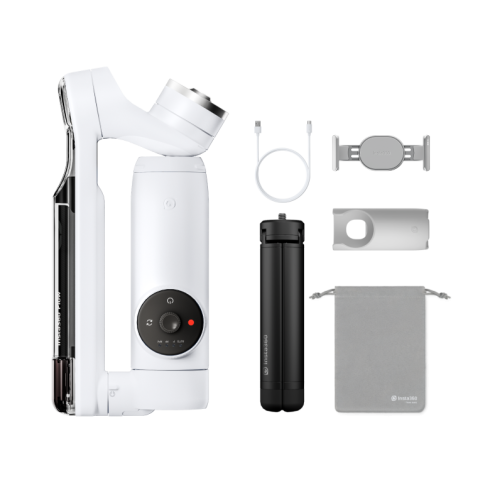 Стабилизатор для смартфона Insta360 Flow Pro Tripod Kit Summit White фото 6