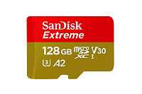 Карта памяти SanDisk Extreme microSD 128 GB