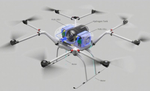 Октокоптер Doosan DS30W Hydrogen фото 6