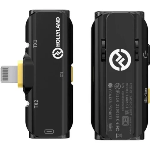 Беспроводной микрофон Hollyland LARK C1 Solo Lightning фото 2