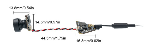Аналоговая камера BetaFPV A01 AIO 5.8G VTX фото 3