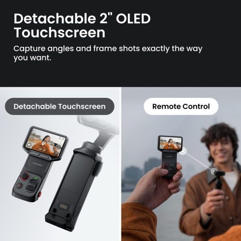 Экшн-камера Insta360 Luna Ultra Standard Bundle (Cosmic Black) фото 4