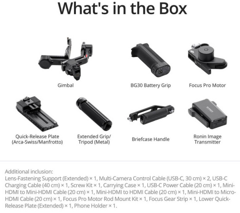 Стедикам DJI RS 4 Pro Combo фото 8