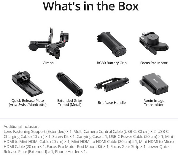 Стедикам DJI RS 4 Pro Combo